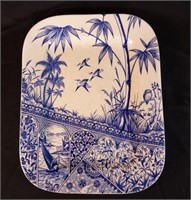 Antique American Willets Tropic Platter