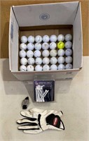 (42) Assorted Golf Balls and (50) NIB Seahawks