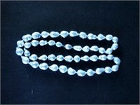 Marako pearl necklace, 26"l.