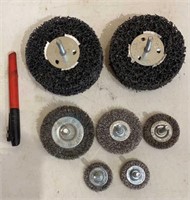 Grinding and Wire Wheels Set 1/4” drive