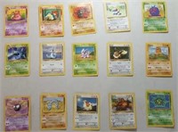 Set of 15 Pokemon Cards