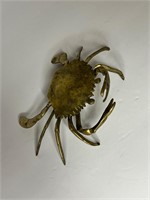 Brass Crab Ashtray RARE