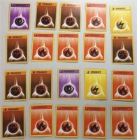 Set of 20 Pokemon Energy Cards