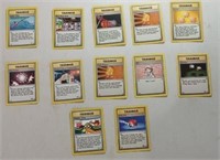 Set of 12 Pokemon Trainer Cards