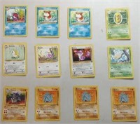 Set of 12 Pokemon Cards