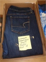 WOMENS AMERICAN EAGLE JEANS SZ 14