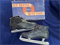 Vintage Wards Ice Skates