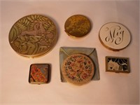 Group of vintage compacts