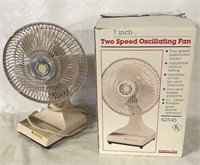 7" 2SPEED FAN