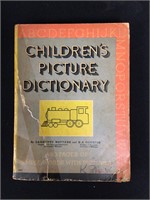 Children's Picture Dictionary 1939