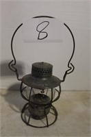 L & N RAILROAD LANTERN MARKED, BY DRESSEL CO