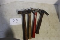 4 MISC HAMMERS