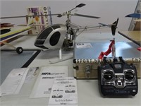 Radio controlled Sport 500 Helicopter.