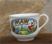 "MAW" VTG. COFFEE CUP