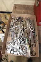 Tray Lot Of Wrenches