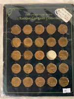 ANTIQUE CAR COIN COLLECTION