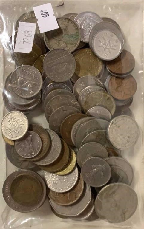 FOREIGN COIN LOT