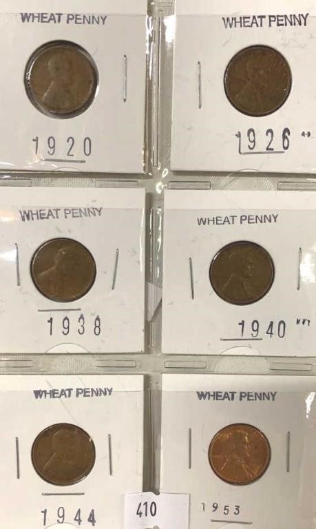 WHEAT PENNY LOT