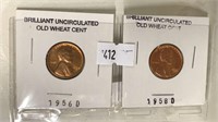 UNCIRCULATED WHEAT PENNIES