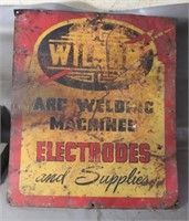 Vintage Wilson Welding Advertising Sign