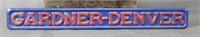 Vintage Gardner-Denver Name Plate