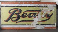 Vintage Beatty Advertising Sign