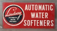 Vintage Lindsay Water Softener Advertising Sign