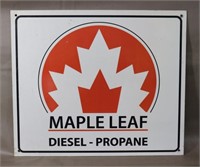 Mapleleaf Diesel Propane Sign