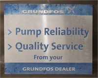Grundfos Dealer Advertising Sign