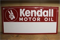Large Vintage Kendall Motor Oil Sign