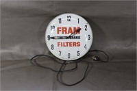 Vintage Fram Filter Clock - Works