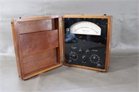 Antique Universal Meter E44 in Wooden Case