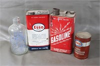 Vintage Oil and Fuel Cans