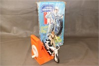 Vintage Evil Knievel Stunt Cycle Toy w/Box