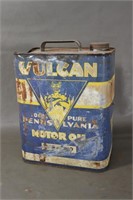 Vulvan Motor Oil Tin