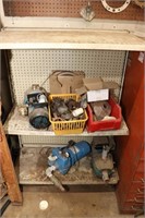 2 Shelf Lots Of Pumps And Parts - Untested