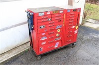 Gray Pro Series Tool Box with Side Rider