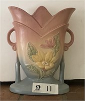 9" Hull Pottery vase (some crazing)