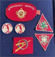 Boy Scout Emergency Service arm band, Explorer