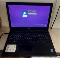 Dell 16" laptop computer with power cord