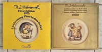 2 Hummel Anniversary collector plates 1975 & 1980