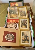 Thomas Kincaid art, calendars, tractor photos