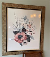 28x32 floral print