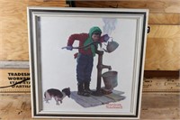 Framed Rockwell Picture