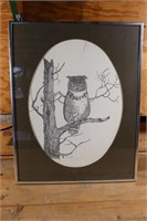 Vera Cline-Hayes Owl Print