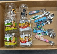 Garfield glasses and other kids memorabilia