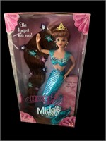 RARE 1995 Jewel Hair Mermaid Midge 14589