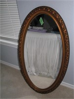 36" Oval mirror