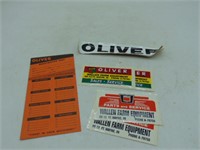 Oliver Dealer Decals