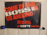 White Boss Poster